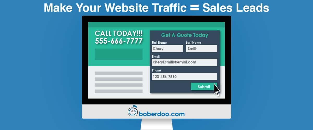 Turning Traffic Into A Sales Lead | The Art Of The Conversion